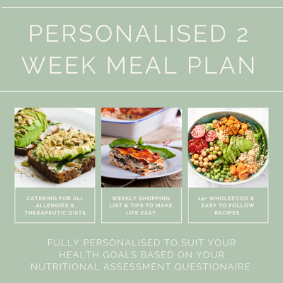 PERSONALISED MEAL PLAN | The Wellness Emporium